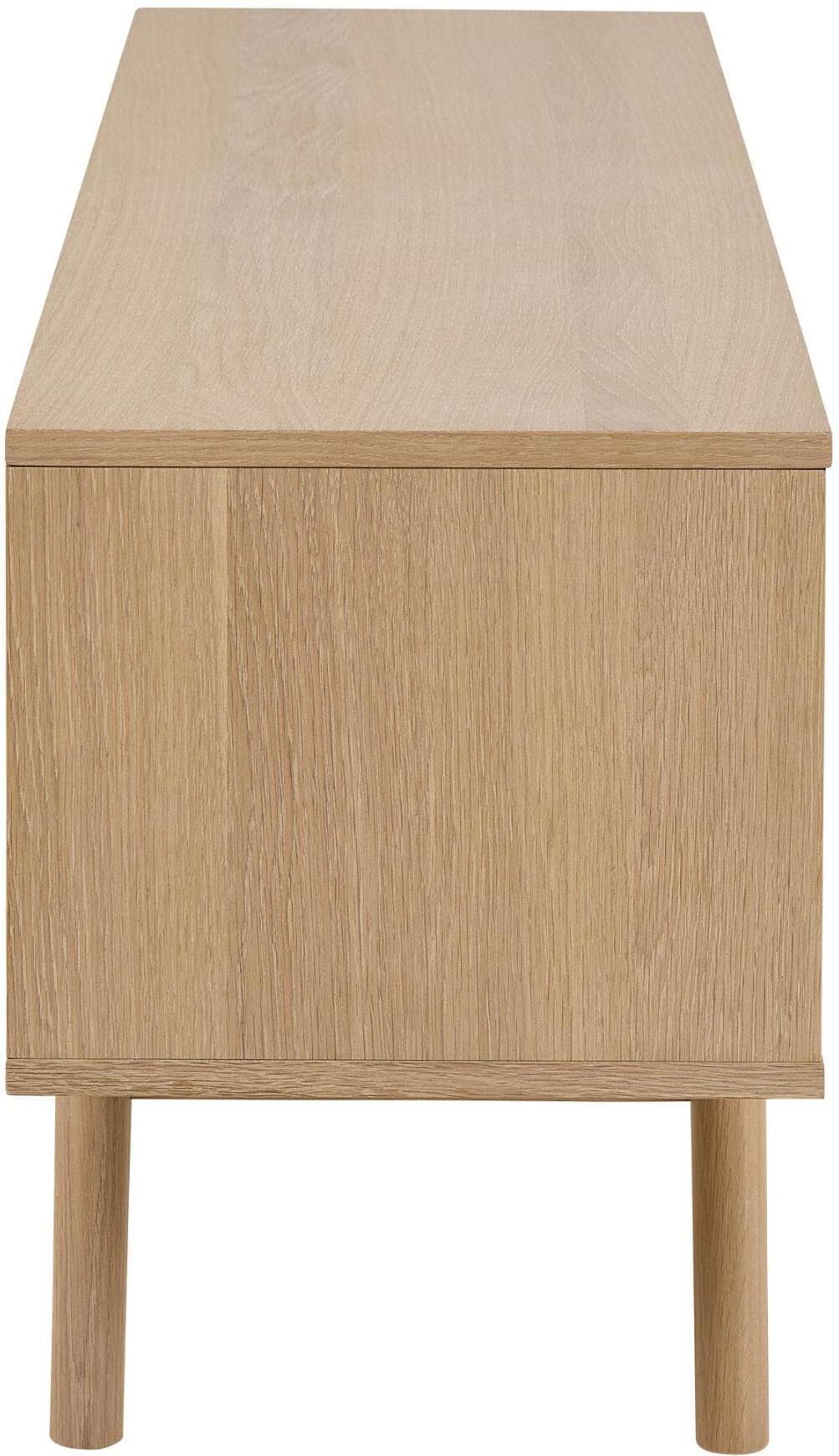 TV-Schrank AC DESIGN "Marte 160 x 40 cm", beige (natur), B:160cm H:55cm T:40cm, Schränke, TV-Schrank natur B/H/T: 160cm x 55cm x 40cm