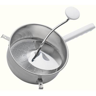 Passetout GEFU "Flotte Lotte", silber (silberfarben), Ø:20cm, Edelstahl, Küchenpressen, Ø 20 cm