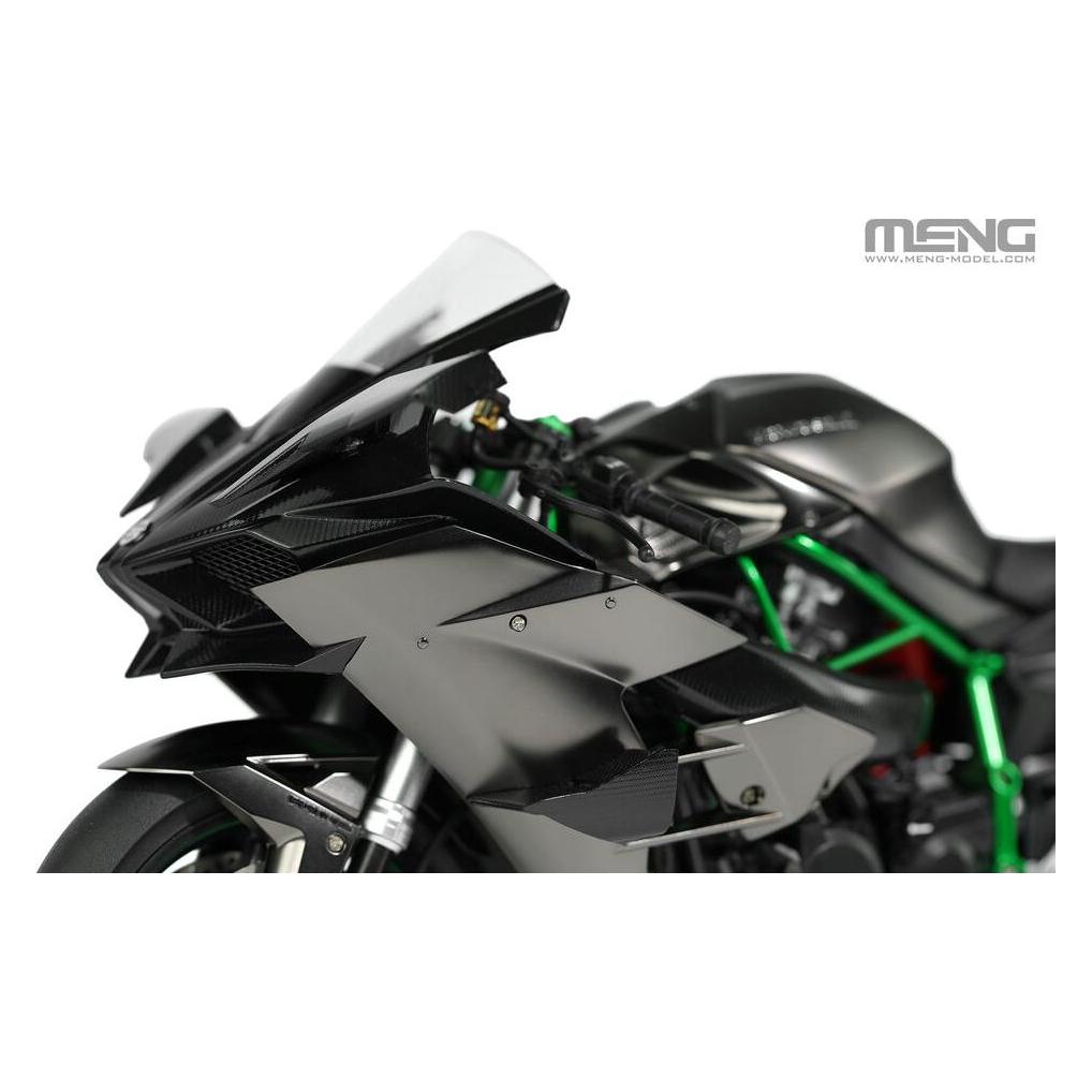 Meng-Model Kawasaki Ninja H2R 2018 (Pre-colored Edition) (MT-011s)