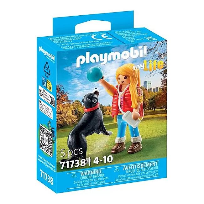 Playmobil 71738 Frau mit Sennenhund (71738)