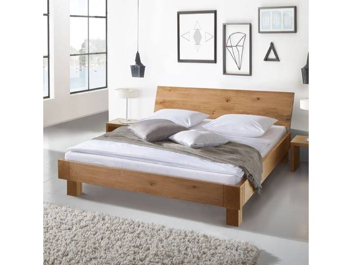 Bett Costa Rica Eiche Massivholz 200x210cm modern