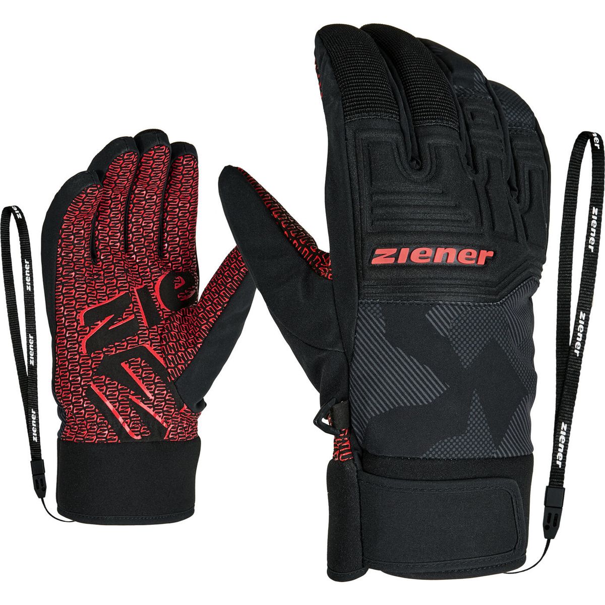 Ziener Garim-z AS Glove man gray ink camo (247) 10 111008-247-10