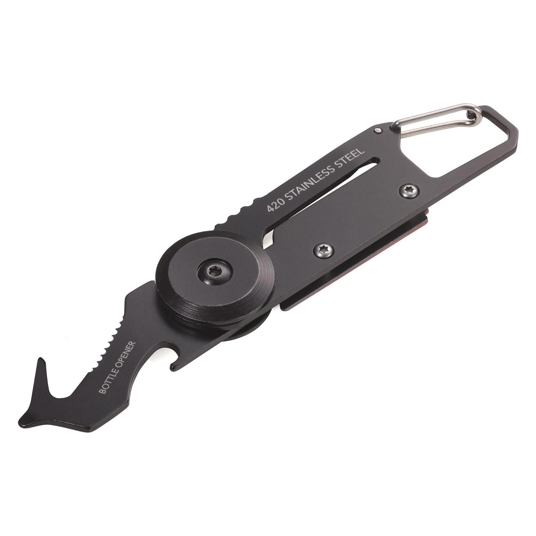 Troika Taschenmesser Mini Egon 5 Funktionen Schwarz/Titan (14.6.1257)