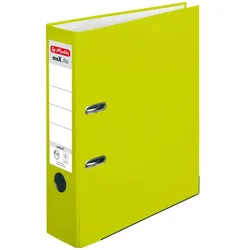 Herlitz Ordner maX.file protect A4 8cm neongrün
