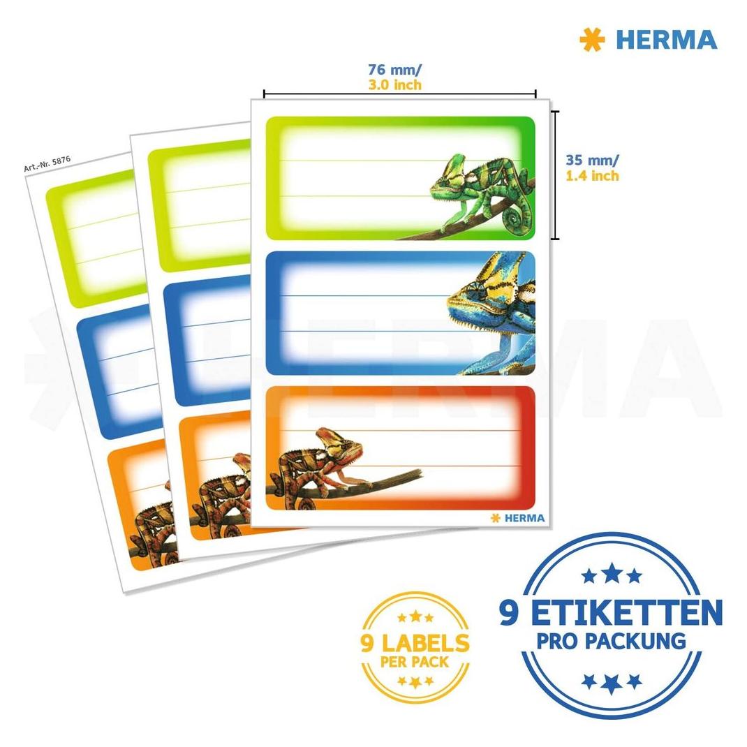 Herma Buchetiketten (5876)