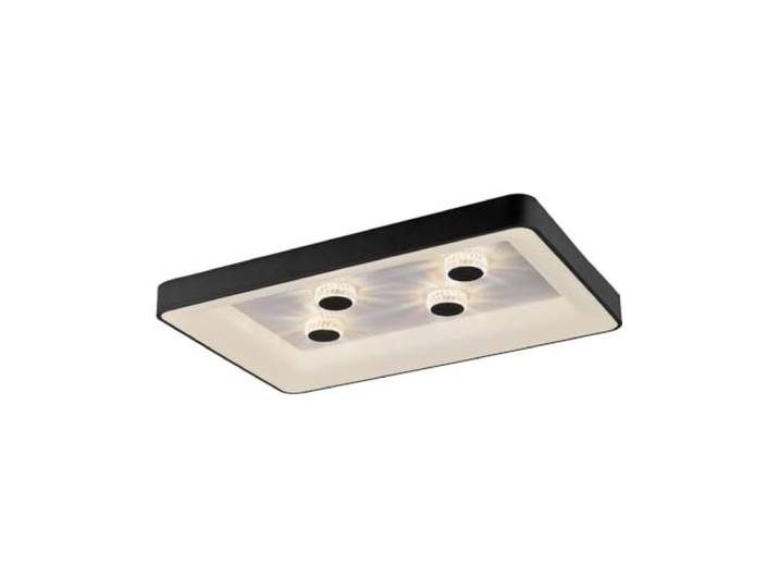 Deckenleuchte LED dimmbar mit Fernbedienung Lichteffekt 90x60cm