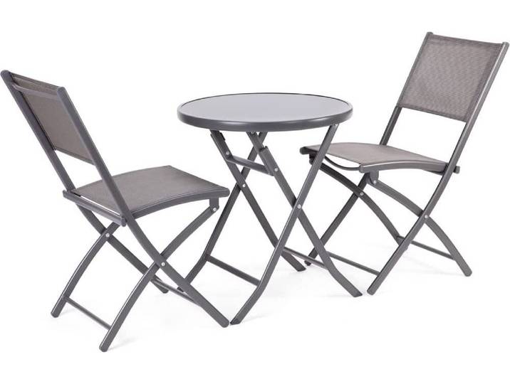 Fieldmann Balkonset, grau