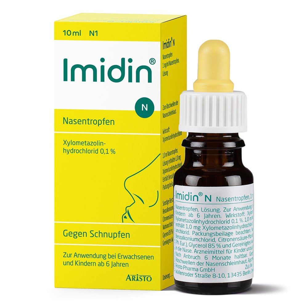 Aristo Pharma GmbH Imidin N Nasentropfen 06876495