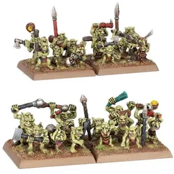Games Workshop Warhammer ToW - Orc & Gobelin Tribus Bande de Snotlings (Metall)