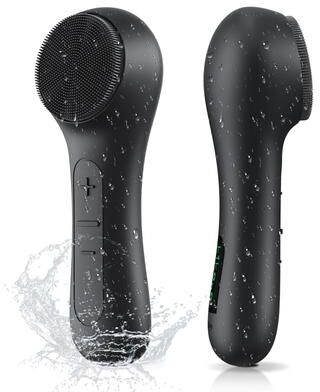Uplift Picks Heated Sonic Facial Cleansing Brush black