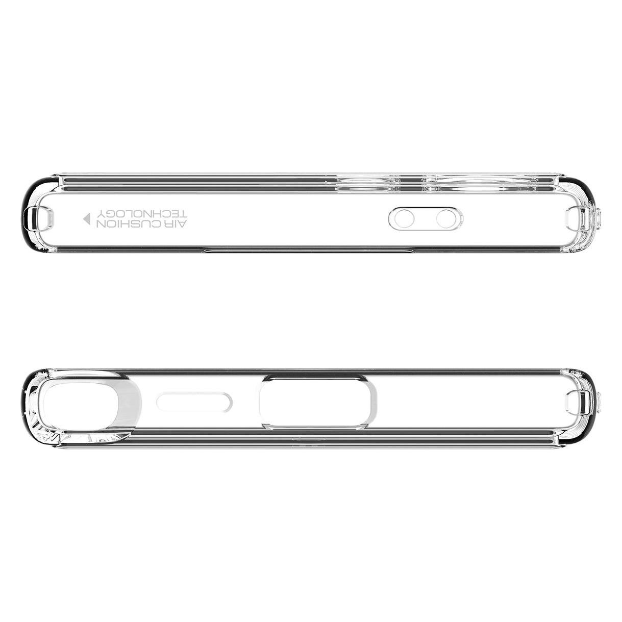 Spigen Hybrid OneTap Ring Case mit MagSafe- Transparent und Weiss (Samsung Galaxy S24 Ultra) (1489652001)
