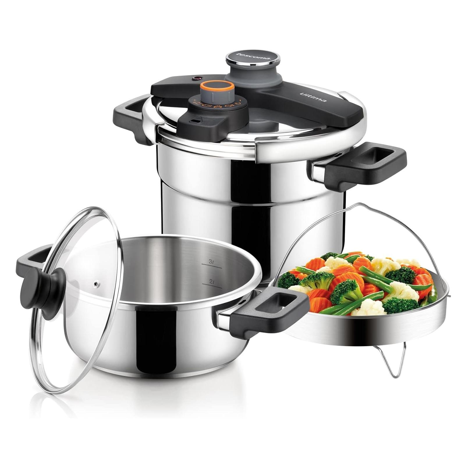Tescoma Schnellkochtopf ULTIMA DUO 4,0 und 6,0 l (TE702768)