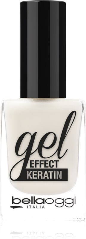 bellaoggi Gel Effect Keratin Nail Polish nail polish shade White Angel 10 ml
