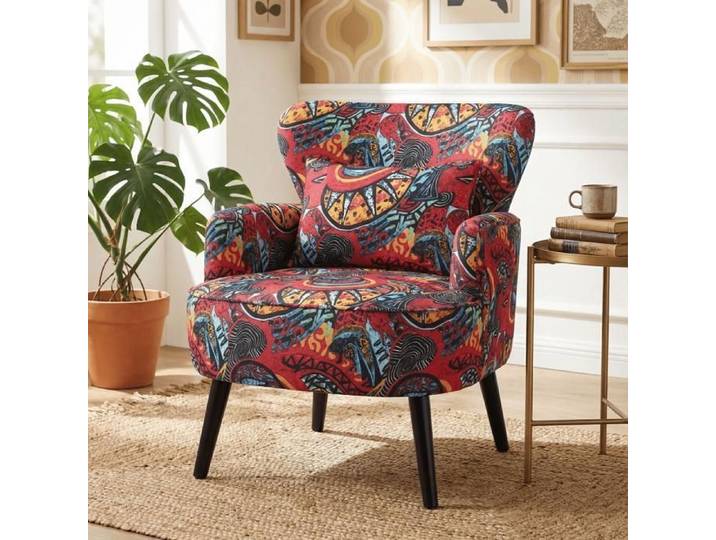 Fauteuil de Salon - HOMEMiYN - Fauteuil de SalonStyle Moderne - Polyvalence d'usage et Confort optimal