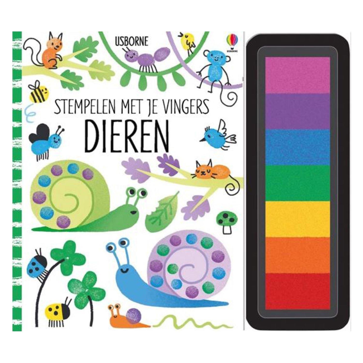 Usborne Publishing Mit den Fingern stempeln - Tiere (21968807)