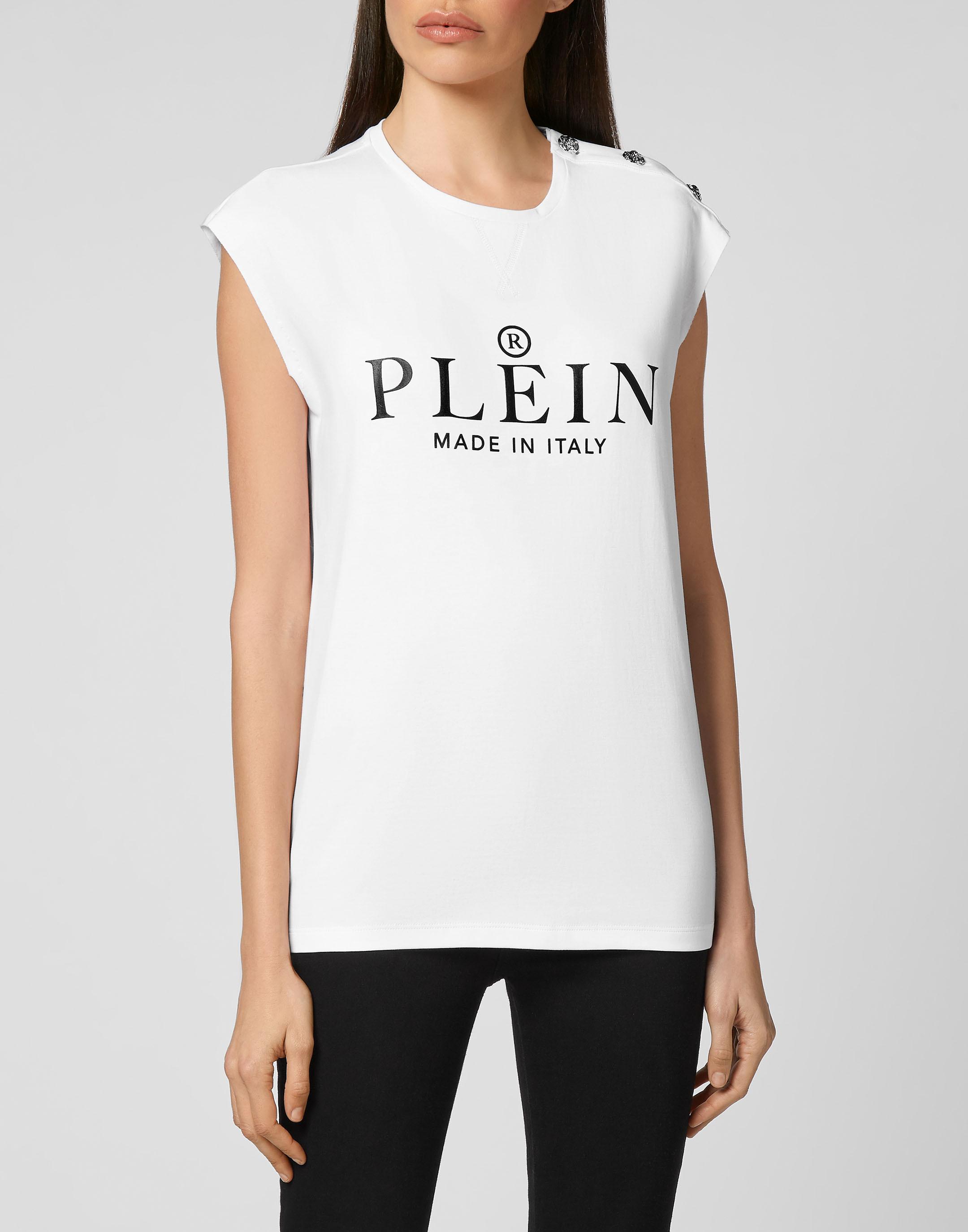 T-Shirt Ronde Hals Iconic Plein