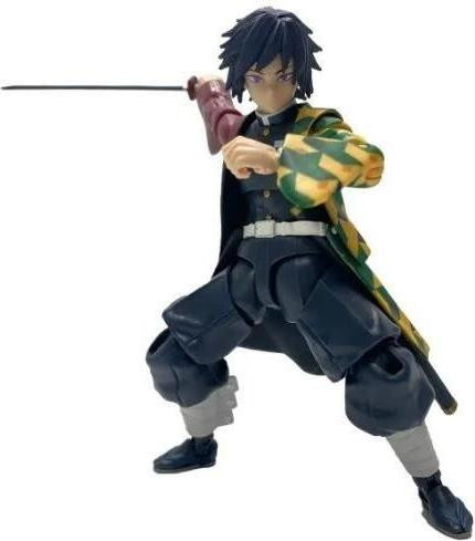 Bandai Ultimate Legends HD Demon Slayer Giyu Tomioka Actiefiguur, 12 cm