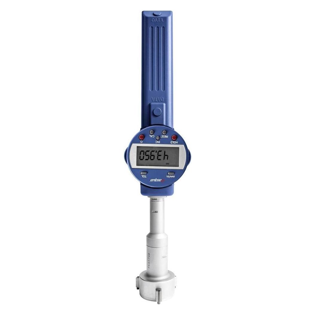 Dasqua 4700-1001 Digitales 3-Punkt-Bohrmessgerät mit Schnappverschluss 6 - 8mm 1St. (4700-1001)