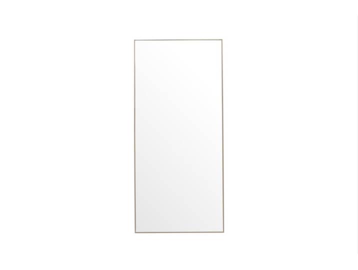 Spiegel Morini – mit Aluminiumrahmen in Beige oder Silber - Beige - Luxusbetten24