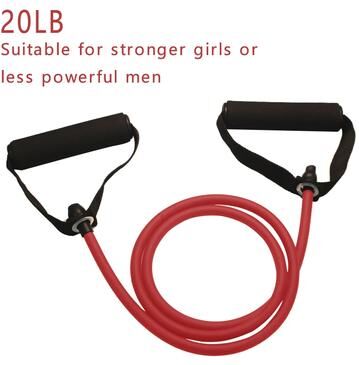 Inspire Select Resistance Bands With Handles For Home Workouts, Strength Training Exercise Bands For Men And Women 20 Lb