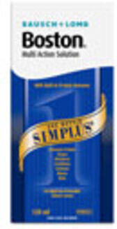 Líquido Limpeza Para Lentes De Contacto Boston Simplus 120ml