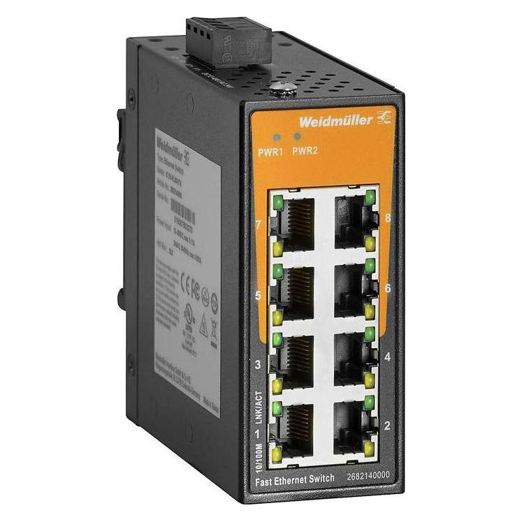 Weidmüller Netzwerk-Switch IE-SW-EL08-8TX (8 Ports) (2682140000)