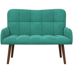 vidaXL, Sofa + Bettsofa, 2-Sitzer Sofa (2-Sitzer)