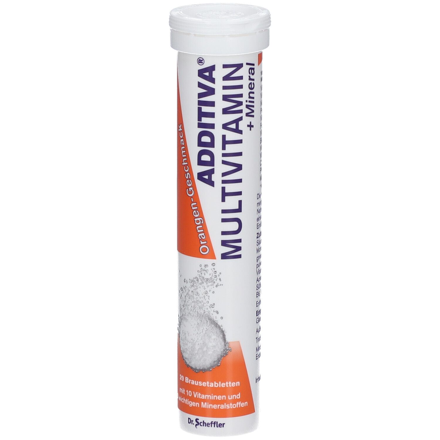 Additiva Multivit.+Mineral Orange R Brausetabl. 20 St Brausetabletten