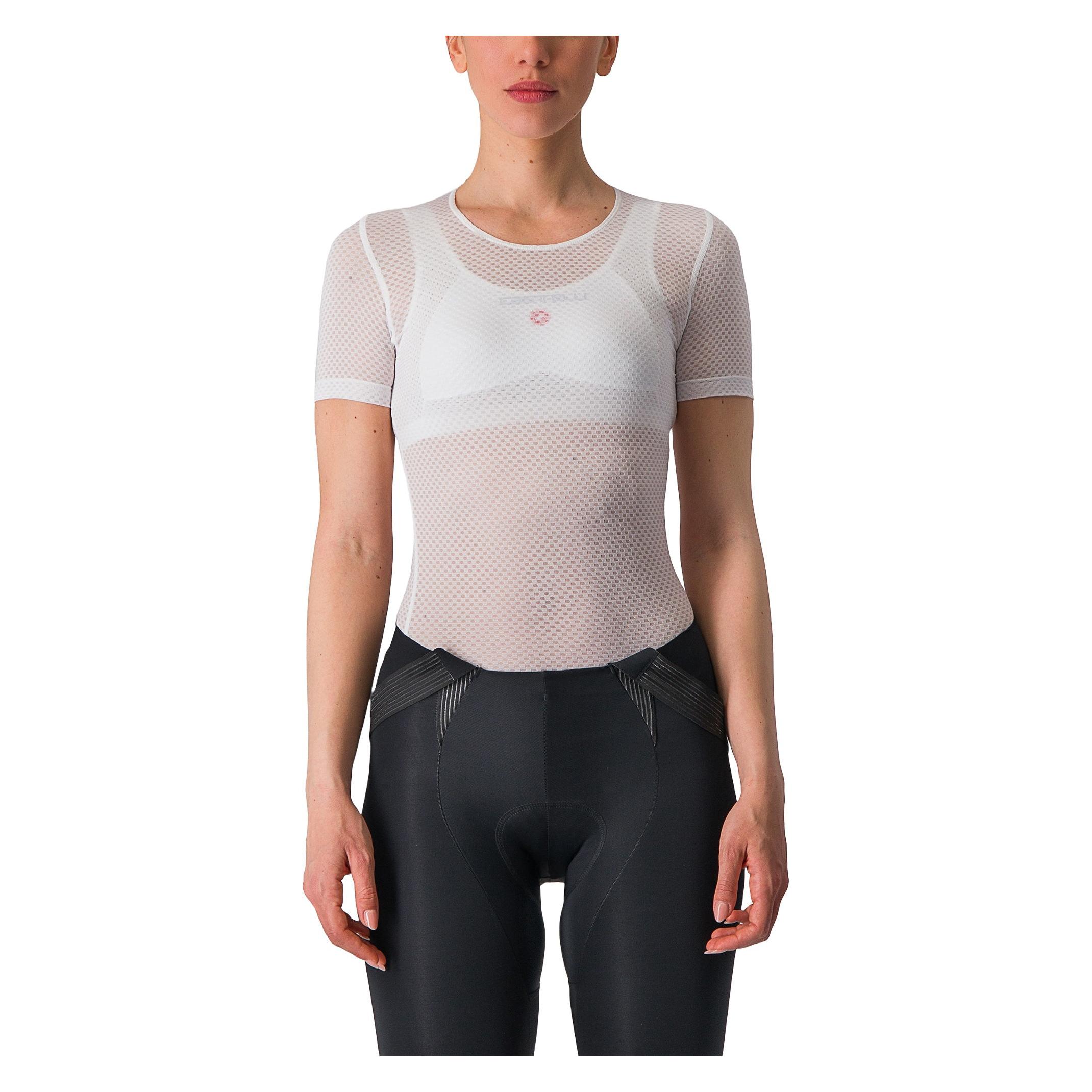 Castelli Pro Mesh W Short Sleeve (S) (4524076-X_Hvid)