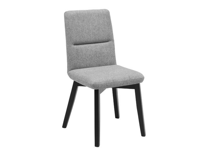 Stuhl Canon in Grau Webstoff