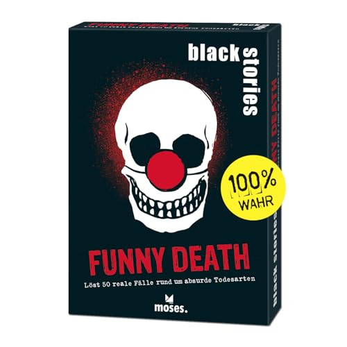 Black Stories Funny Death: Los 50 absurde en grappige doodgevallen op