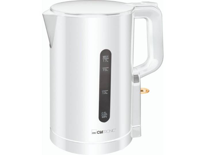 Bouilloire 1\,7l 2200w Blanc Clatronic Wk3835-blanc