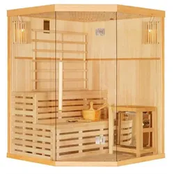 DM-San Duschmeister Finnische Eck Sauna 3.. - Duschmeister Sauna