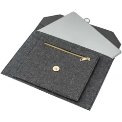4smarts Laptop / Tablet Ergo Workspace Bundle (13", Universal), Notebooktasche, Grau, Silber