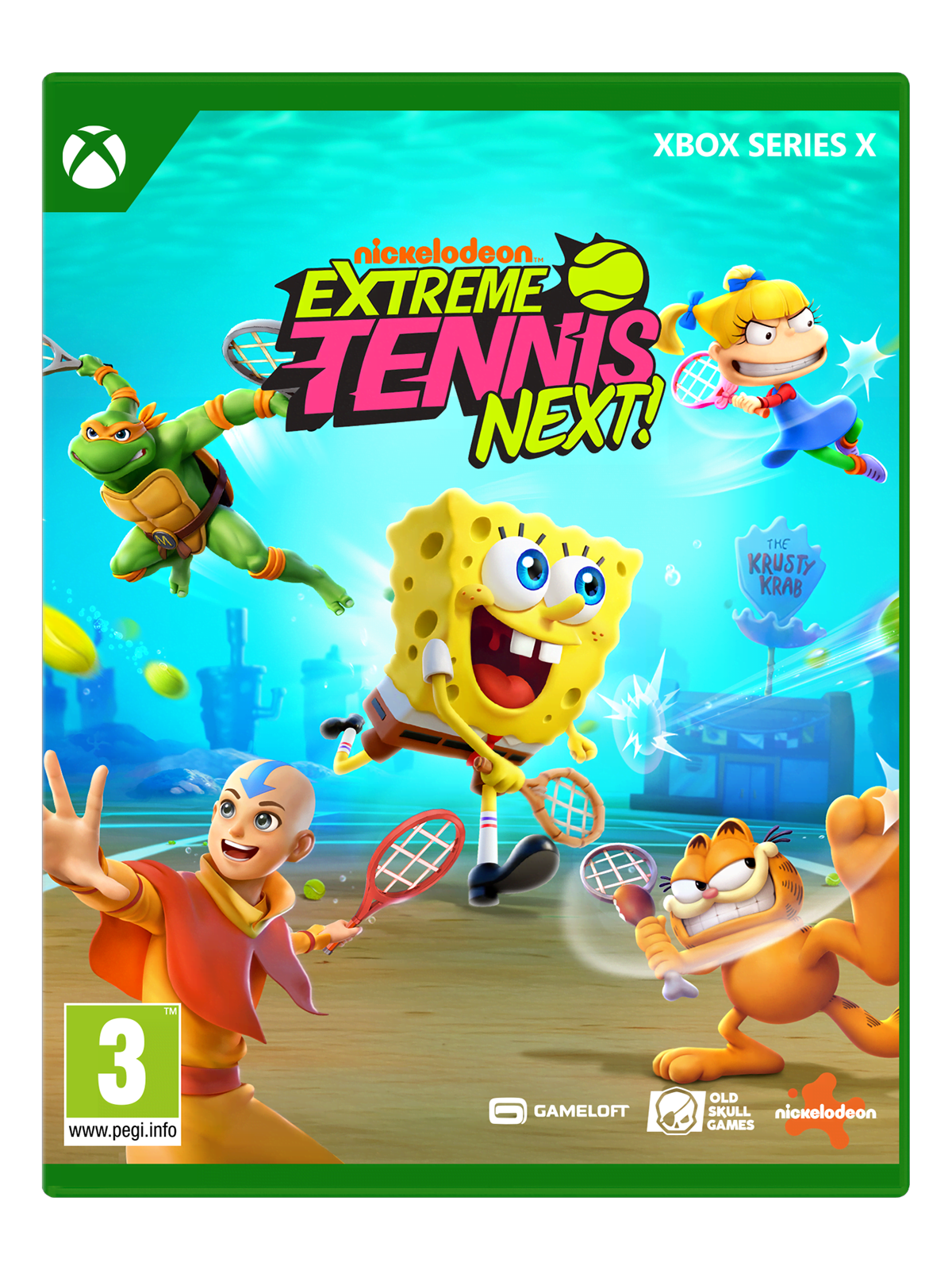 Nickelodeon Extreme Tennis: Next! - Microsoft Xbox Series X - Sport - PEGI 3