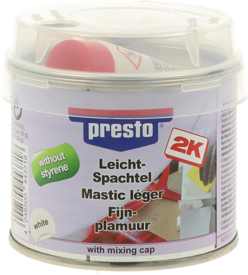 european aerosols presto Leichtspachtel, styrolfrei, 125 g