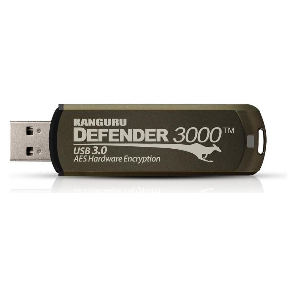 iStorage 512GB Kanguru Defender 3000 (512 GB, USB-A) (KDF3000-512G)