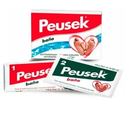 Peusek Antiperspirant Foot Bath 2 Sachets 20g