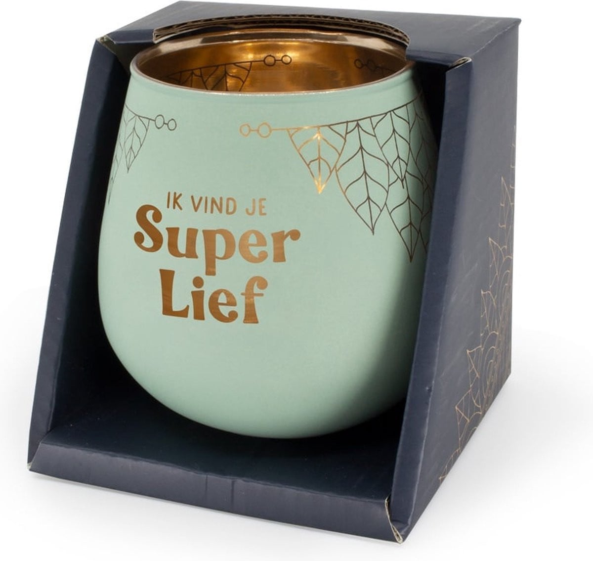 Sfeerlicht Kaars Ik vind je super lief - Tealight