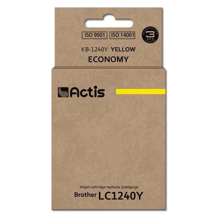 Factis KB-1240Y ink cartridge Brother LC1240 yellow  - Tintenpatrone (Y) (KB-1240Y)