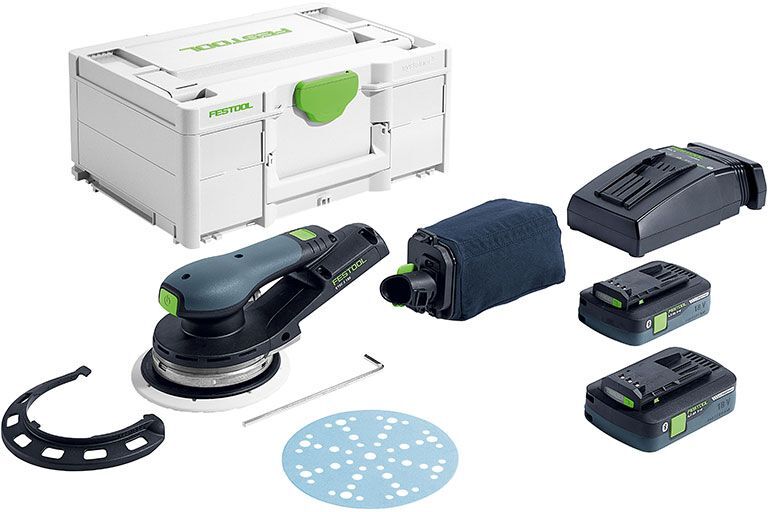 FESTOOL Ponceuse excentrique 18V Ø 150 mm 2x4 Ah ETSC 2 150 - 577726