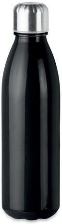 Gourde personnalisable en verre ASPEN GLASS verre noir