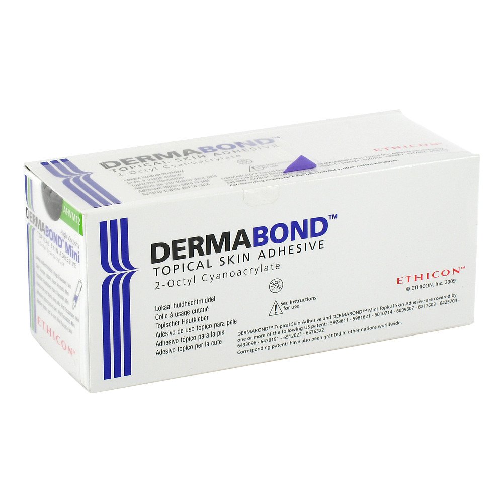 Johnson & Johnson MEDICAL GmbH Dermabond Hvd mini topischer Hautkleber Ampullen 00492227
