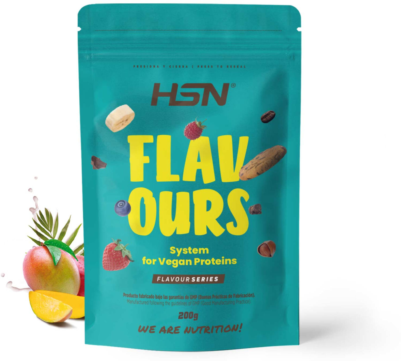 HSN Saborizante en polvo para proteínas vegetales 200g mango tropical - Saborizantes - Polvo - 66  Servicios