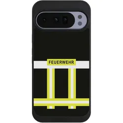 Nivocase Handyhülle für Google Pixel 10 Pro XL Hülle NIVOpure Case Schwarz Beruf Feuerwehr Feuerwehrmann (Google Pixel 10 Pro XL), Smartphone Hülle, Schwarz