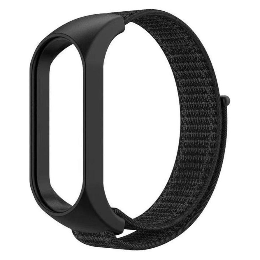 OEM Strap Nylon strap for XIAOMI Mi Band 5 / 6 / 7 black (05) (Nylon) (56666874)