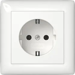 Schuko-Steckdose, Vollplatte, Standard 55 Gira