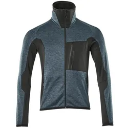MASCOT Fleecepullover mit Reißverschluss ADVANCED Dunkelpetroleum / Schwarz 3XL - 17103-316-4409-3XL - Dunkelpetroleum / Schwarz