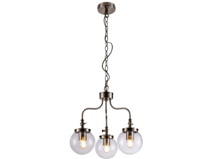 Pendelleuchte Ballet, Schwarz, Goldfarben, Metall, 45x80x45 cm, RoHS, Europäischer Sicherheitsstandard, einfach zu transportieren, Lampen & Leuchten, Innenbeleuchtung, Hängeleuchten, Pendelleuchten