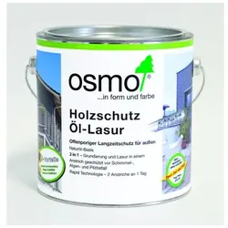 OSMO Holzschutz Öl-Lasur Effekt 1142 Graphitsilber Gebinde 2,5 L Farbe 1142 Graphitsilber